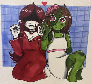 OCs Included: Ailith Vossen & Chiwa Uzuki