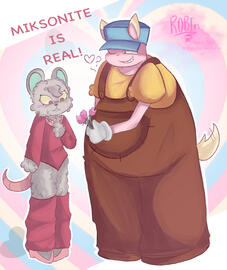 by blurryclawz on Twitter, OCs Included: Mik